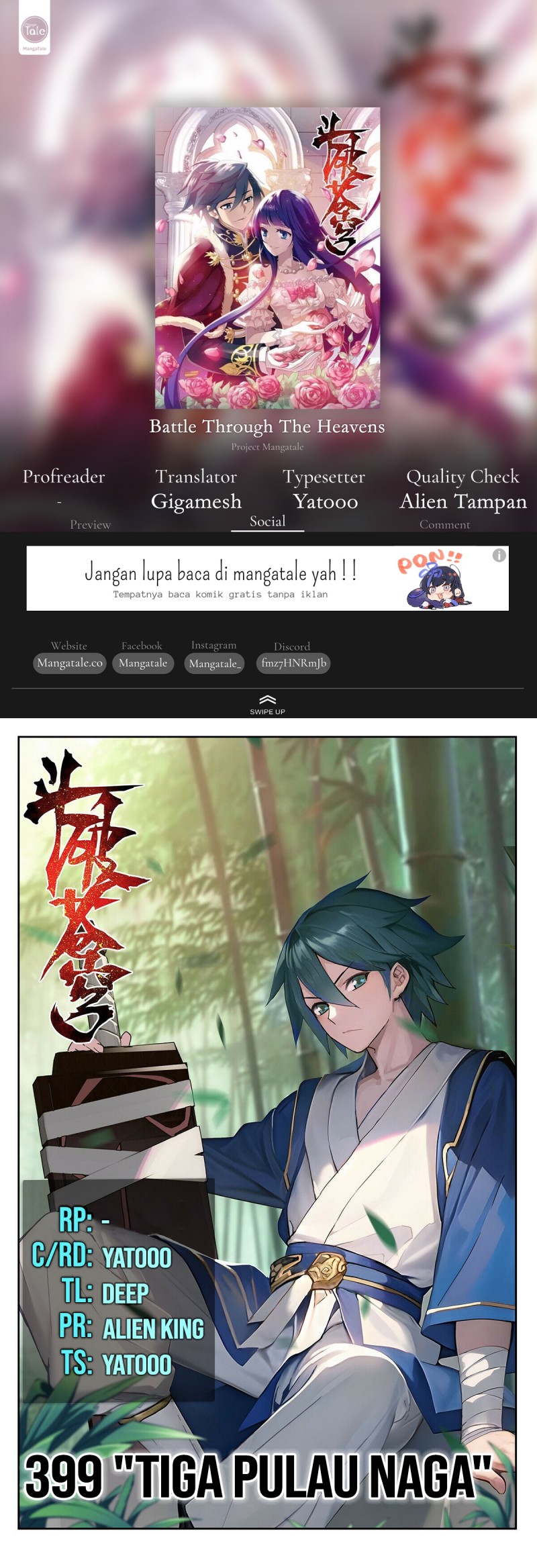 Battle Through the Heavens Chap 399 - Next Chap 400