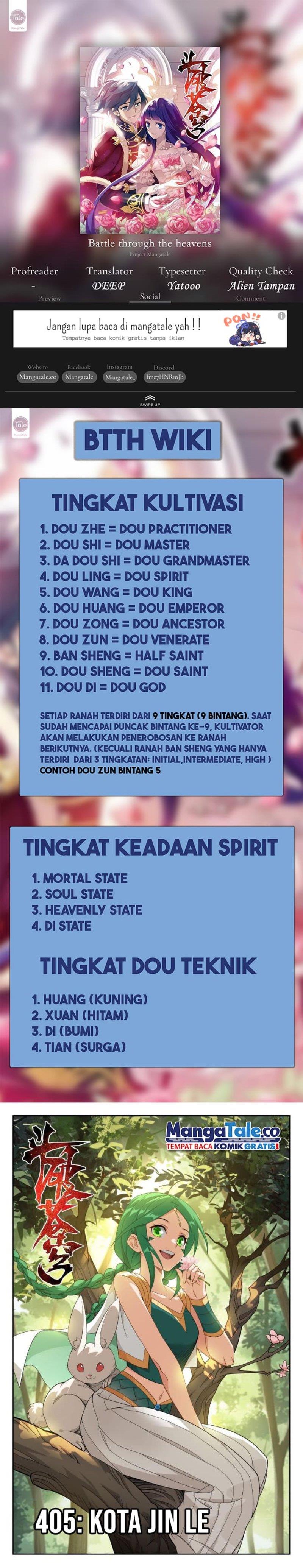 Battle Through the Heavens Chap 405 - Next Chap 406