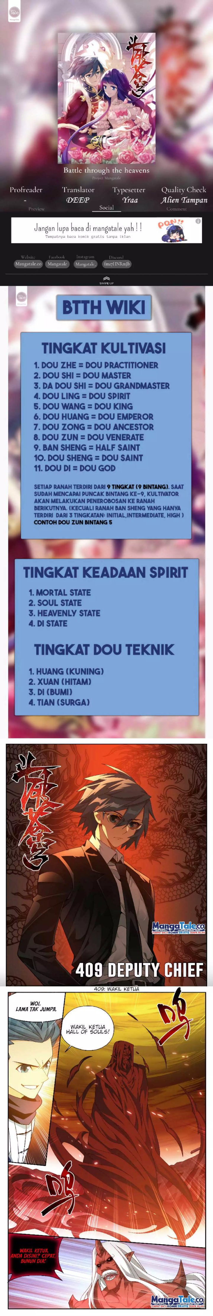 Battle Through the Heavens Chap 409 - Next Chap 410