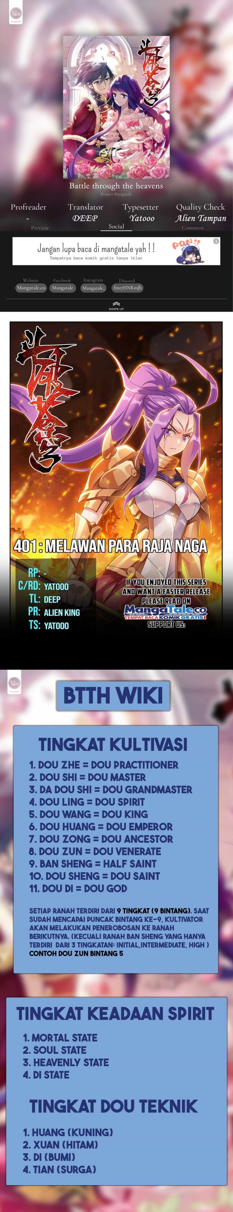 Battle Through the Heavens Chap 401 - Next Chap 402