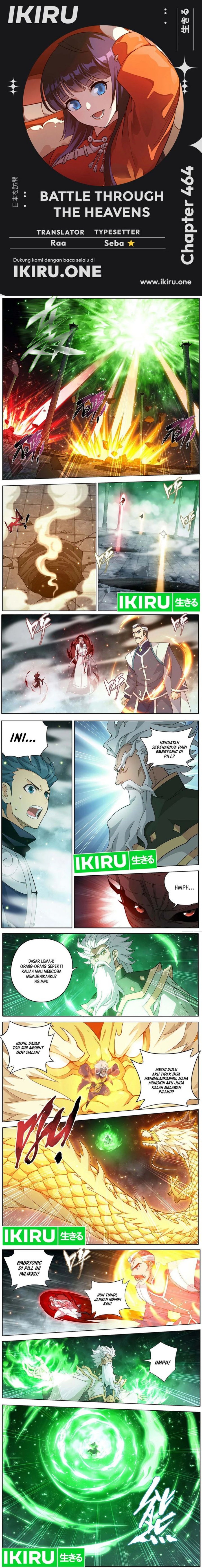 Battle Through the Heavens Chap 464 - Next Chap 465