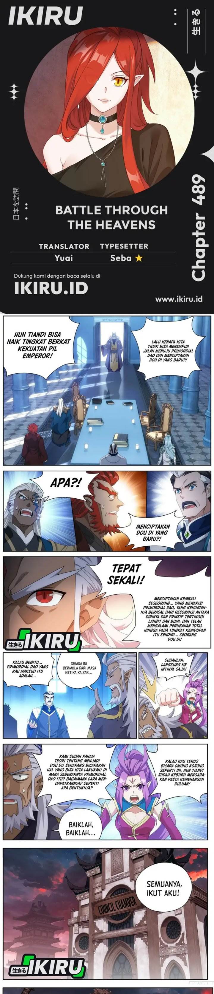 Battle Through the Heavens Chap 489 - Next Chap 490