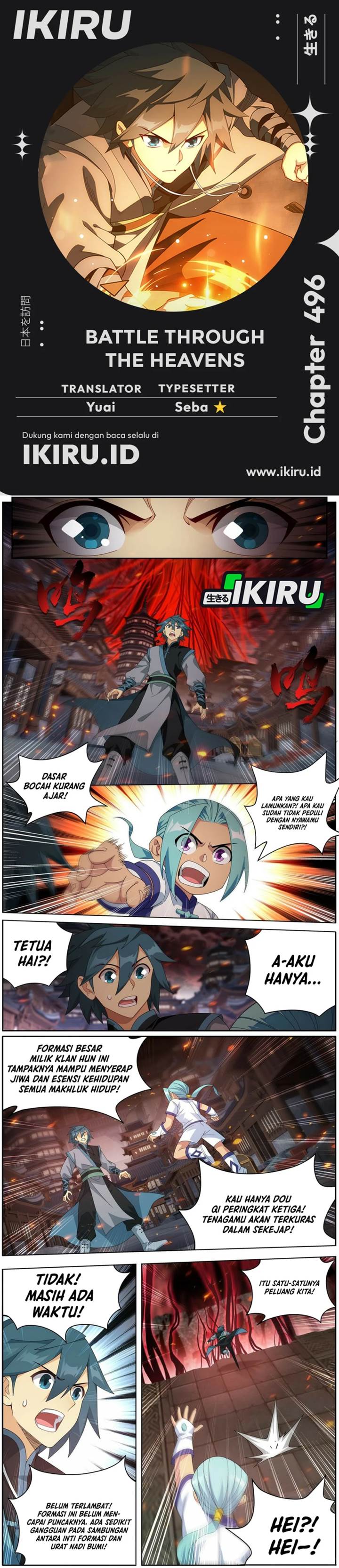 Battle Through the Heavens Chap 496 - Next Chap 497