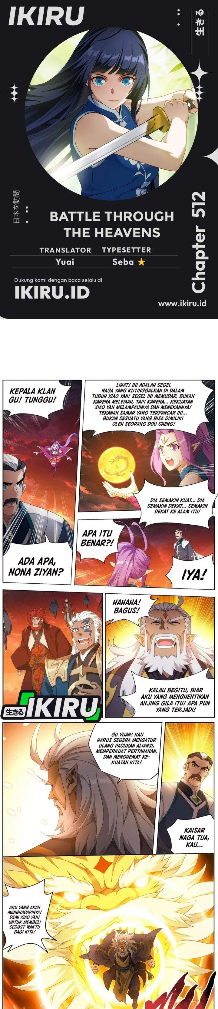 Battle Through the Heavens Chap 512 - Next Chap 513