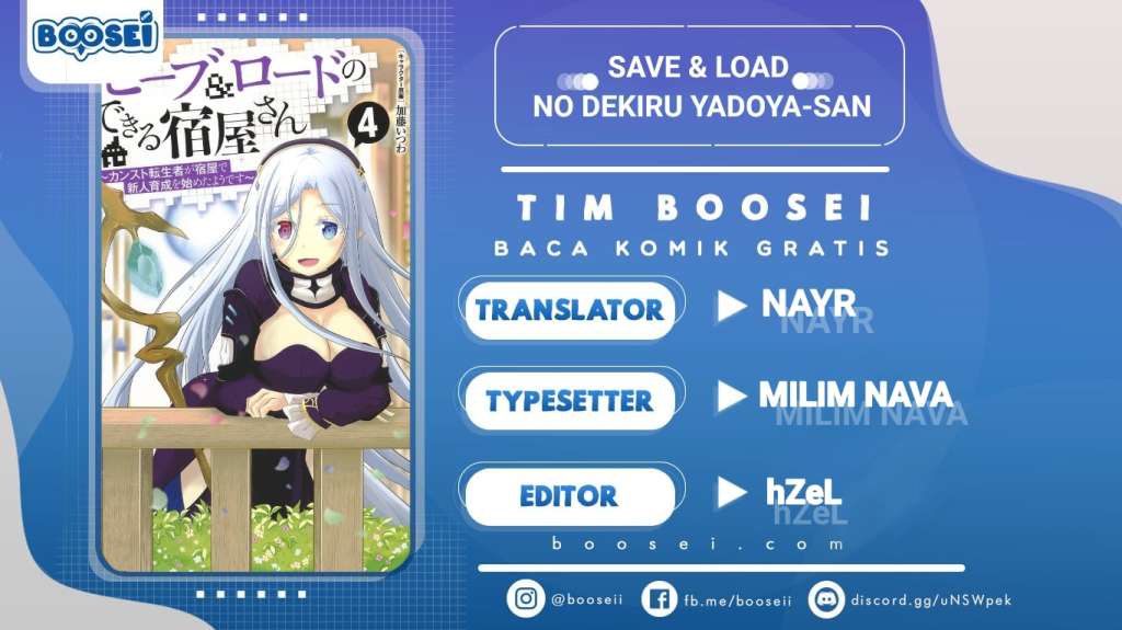 Save & Load no Dekiru Yadoya-san Chap 15 - Next Chap 16