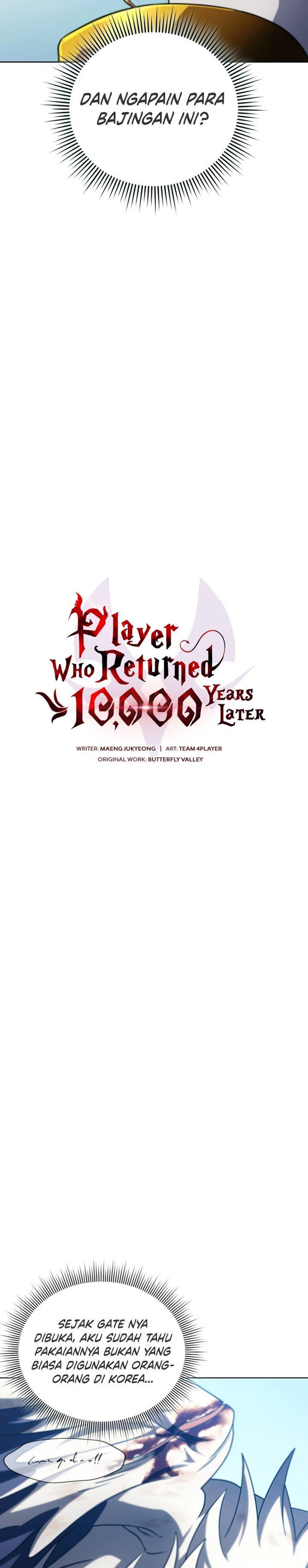 Player Who Returned 10,000 Years Later Chap 41 - Next Chap 42