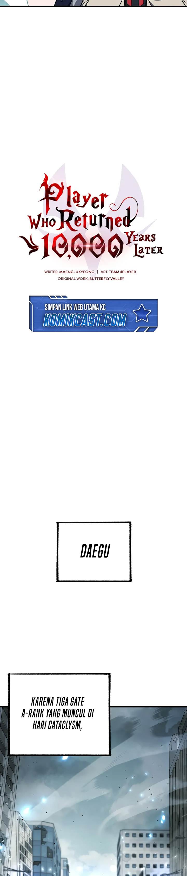 Player Who Returned 10,000 Years Later Chap 105 - Next Chap 106