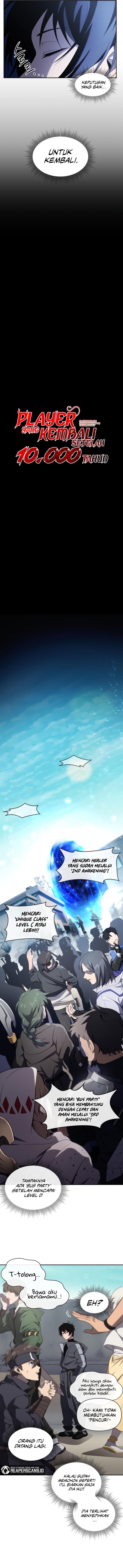 Player Who Returned 10,000 Years Later Chap 15 - Next Chap 16