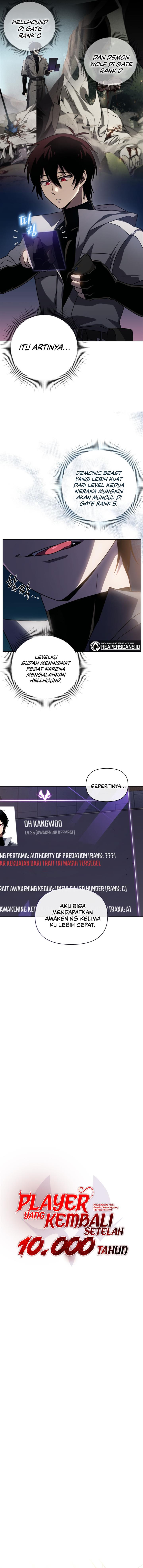 Player Who Returned 10,000 Years Later Chap 37 - Next Chap 38