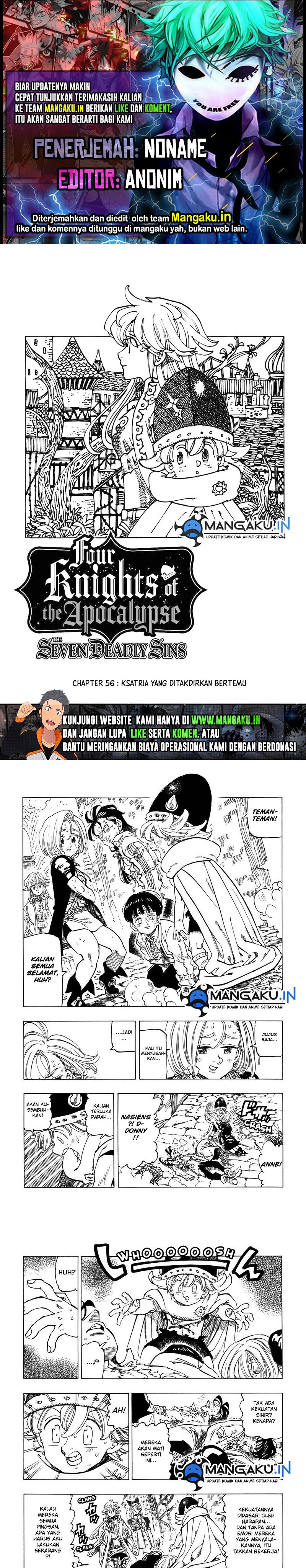 Mokushiroku no Yonkishi Chap 56 - Next Chap 57