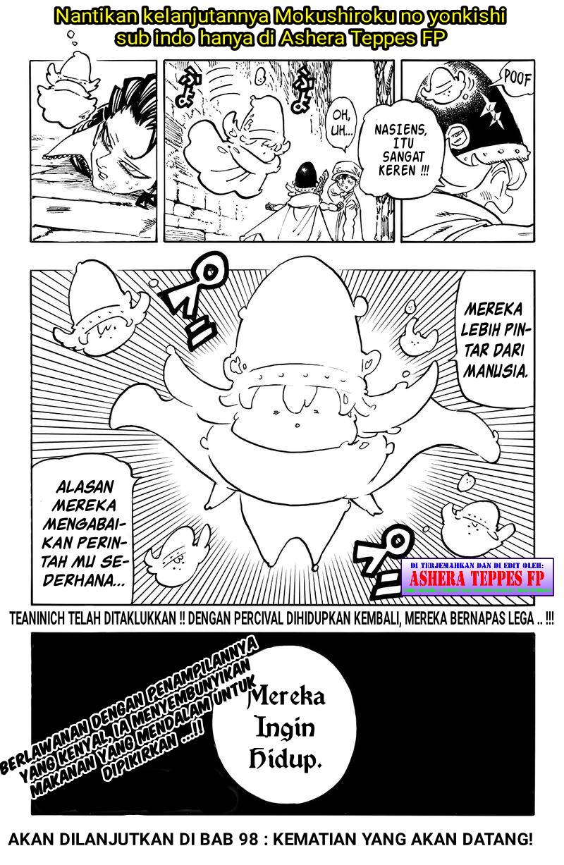 Mokushiroku no Yonkishi Chap 97 - Next Chap 98