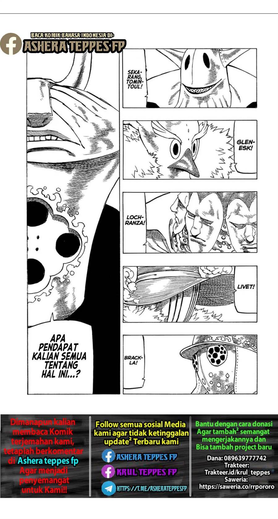 Mokushiroku no Yonkishi Chap 106 - Next Chap 107