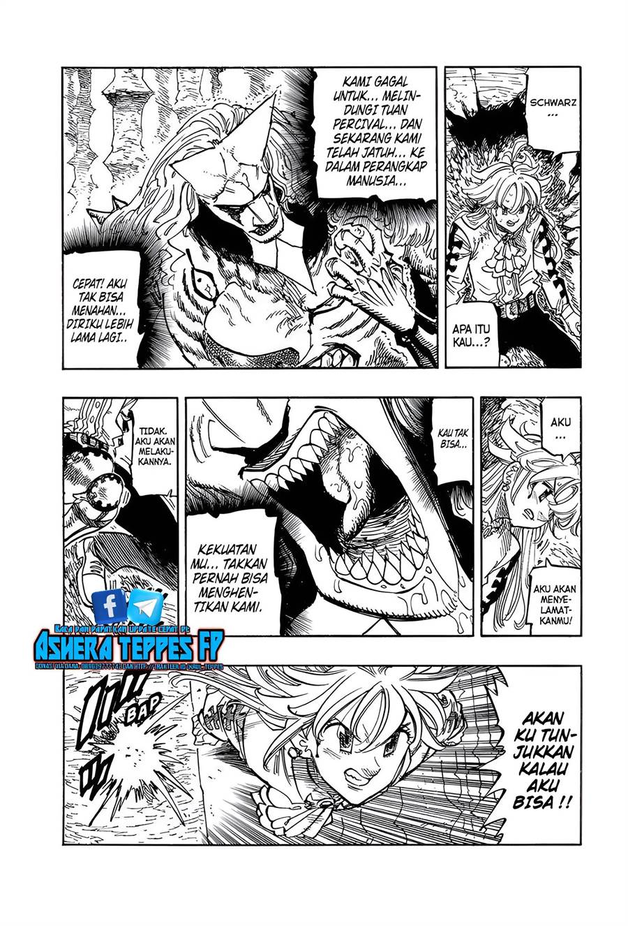 Mokushiroku no Yonkishi Chap 122 - Next Chap 123