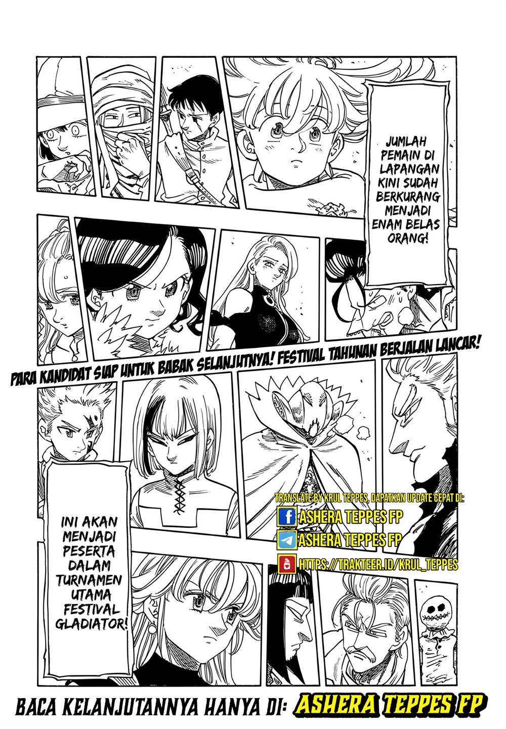 Mokushiroku no Yonkishi Chap 164 - Next Chap 165