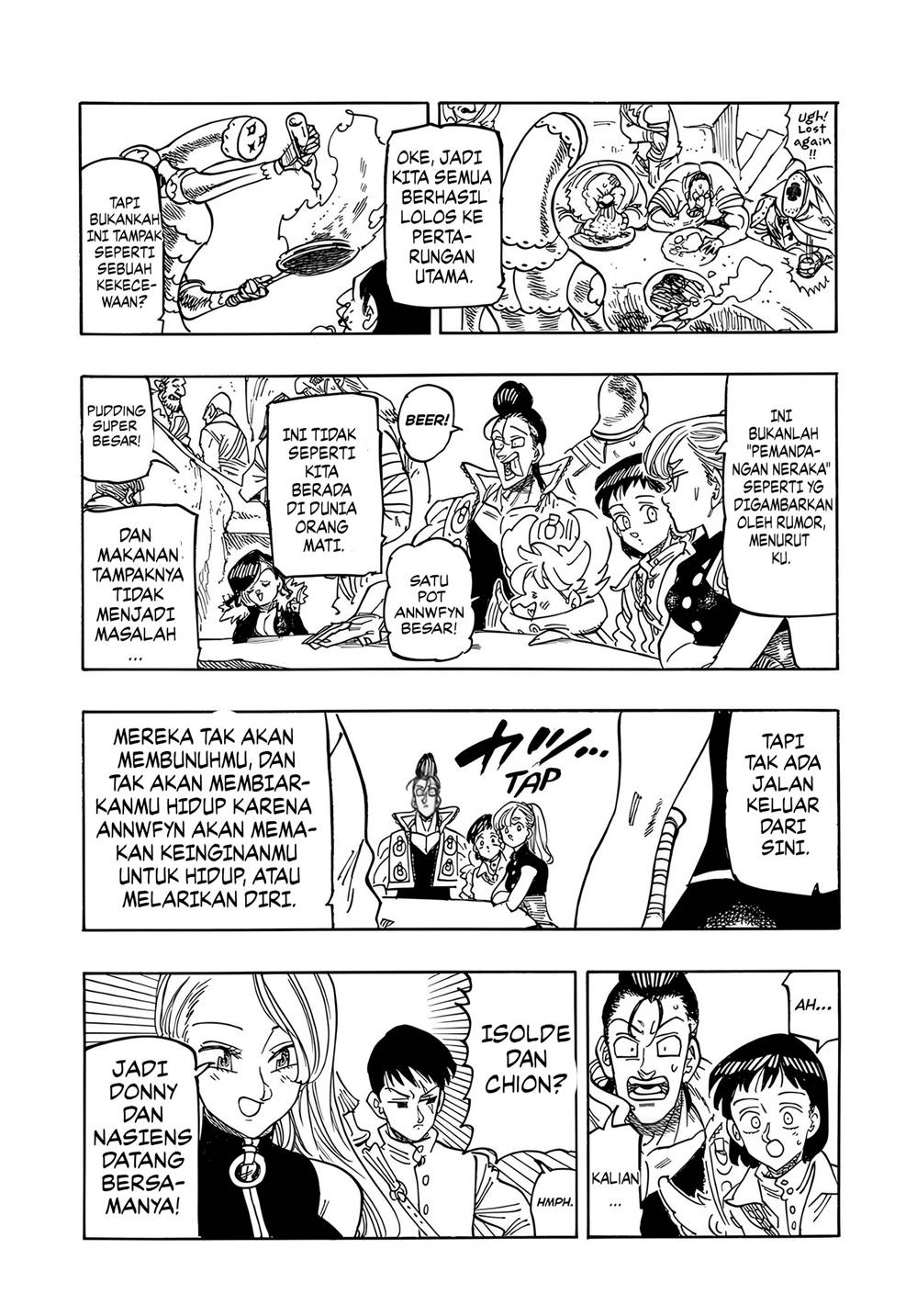 Mokushiroku no Yonkishi Chap 165 - Next Chap 166