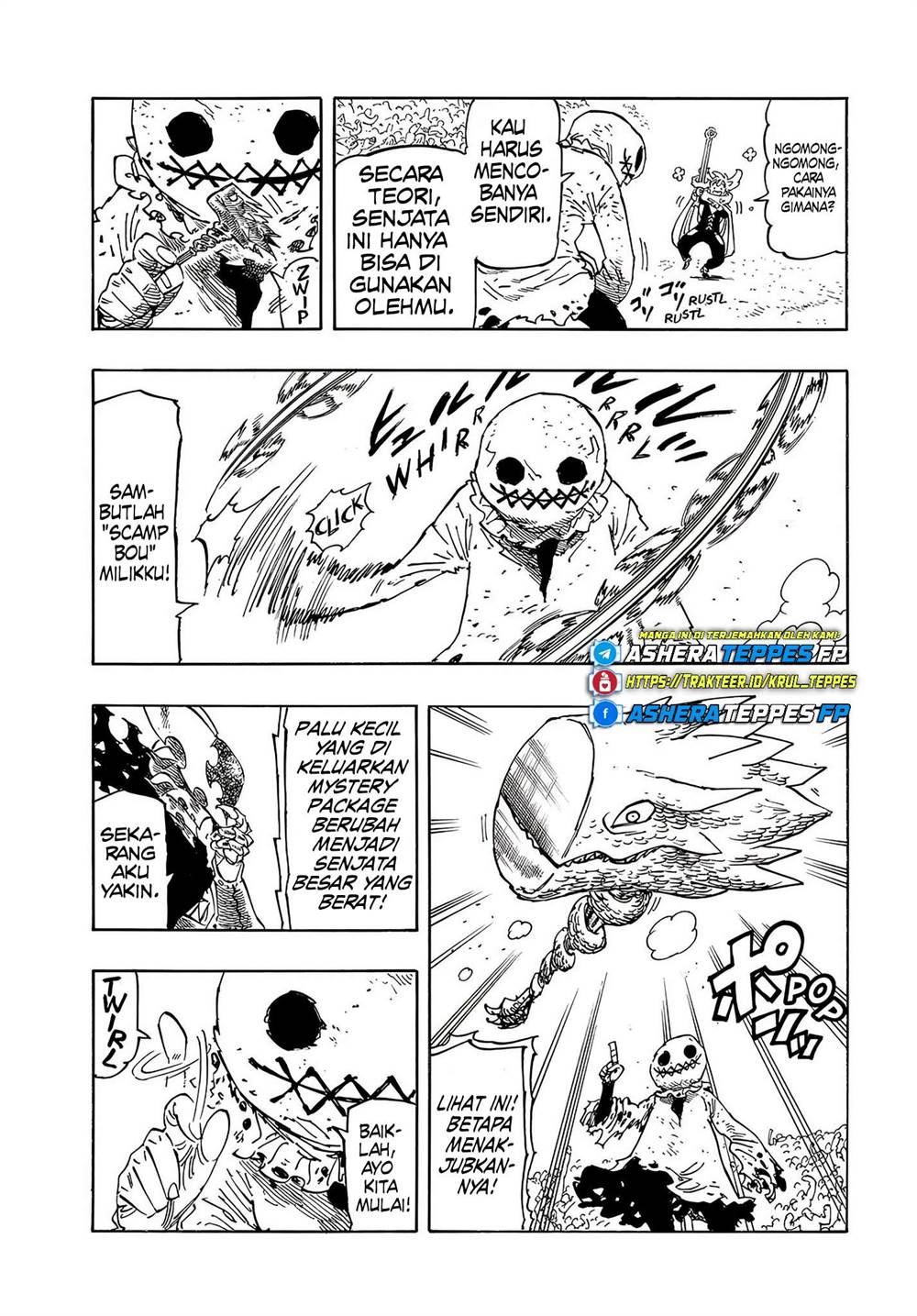 Mokushiroku no Yonkishi Chap 184 - Next Chap 185