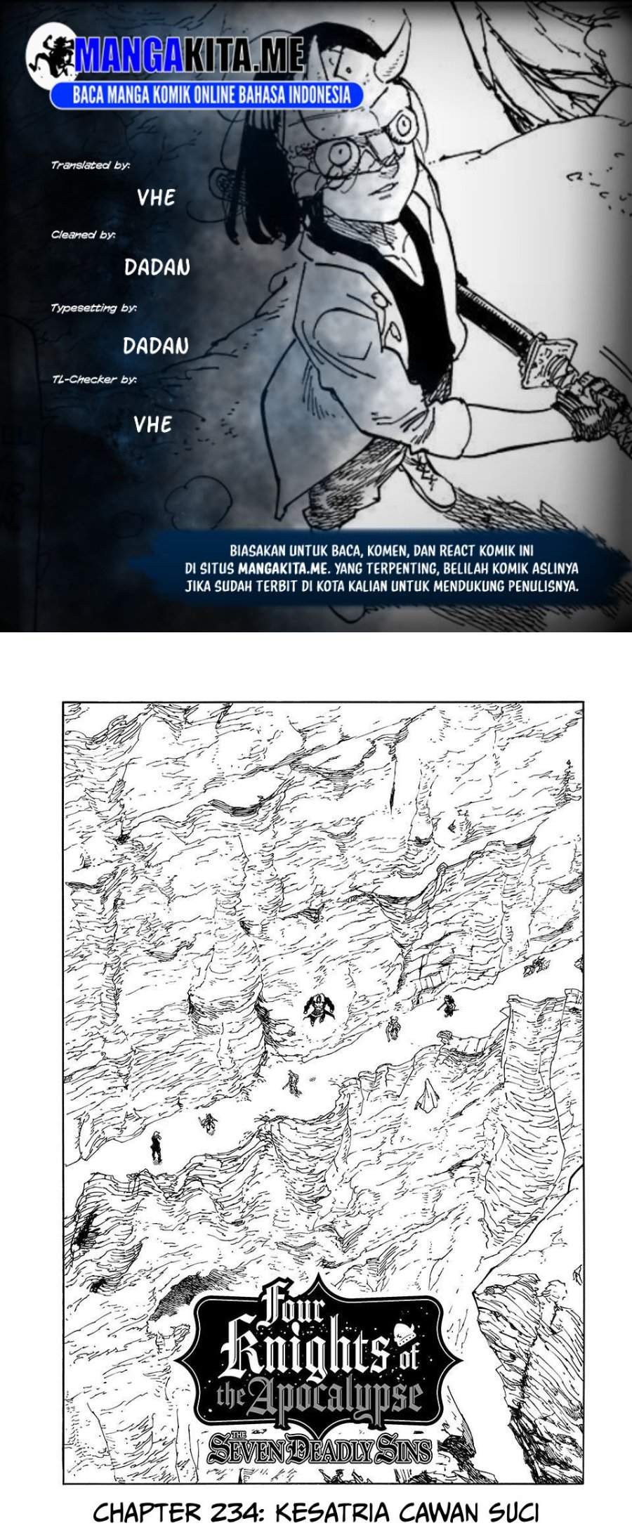 Mokushiroku no Yonkishi Chap 234 - Next Chap 235