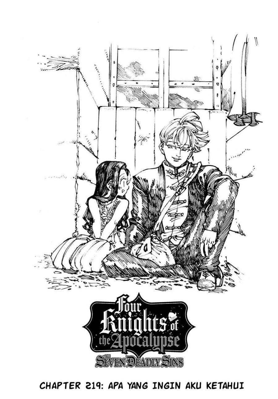 Mokushiroku no Yonkishi Chap 219 - Next Chap 220