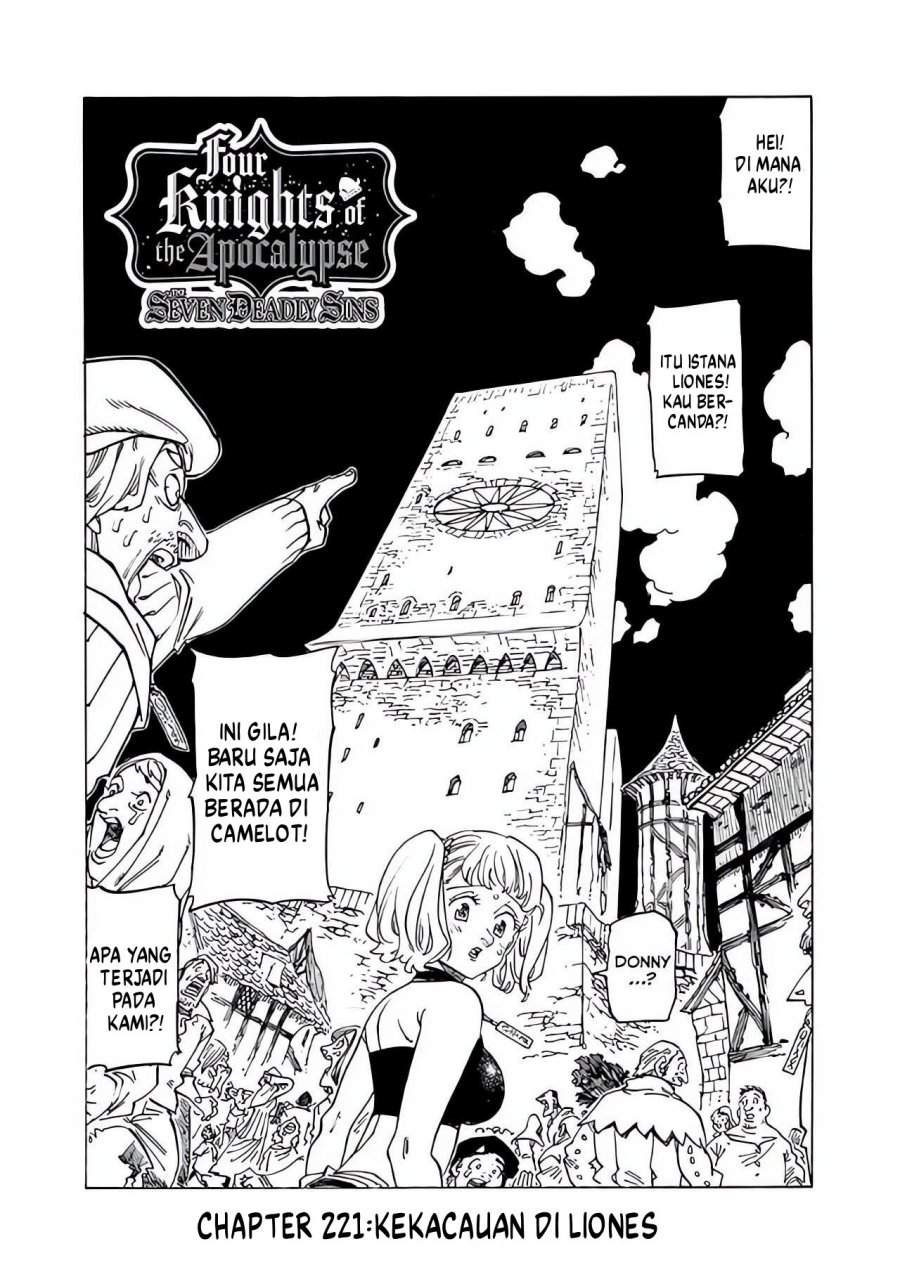 Mokushiroku no Yonkishi Chap 221 - Next Chap 222