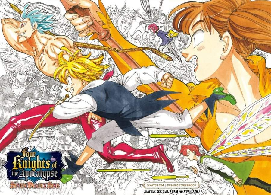 Mokushiroku no Yonkishi Chap 224 - Next Chap 225