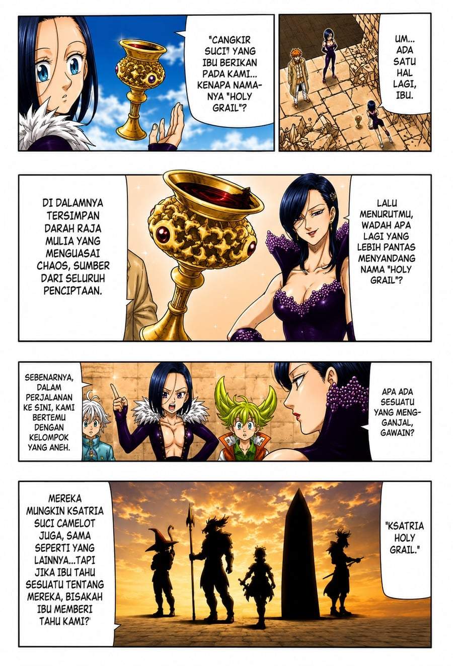 Mokushiroku no Yonkishi Chap 240 - Next Chap 241