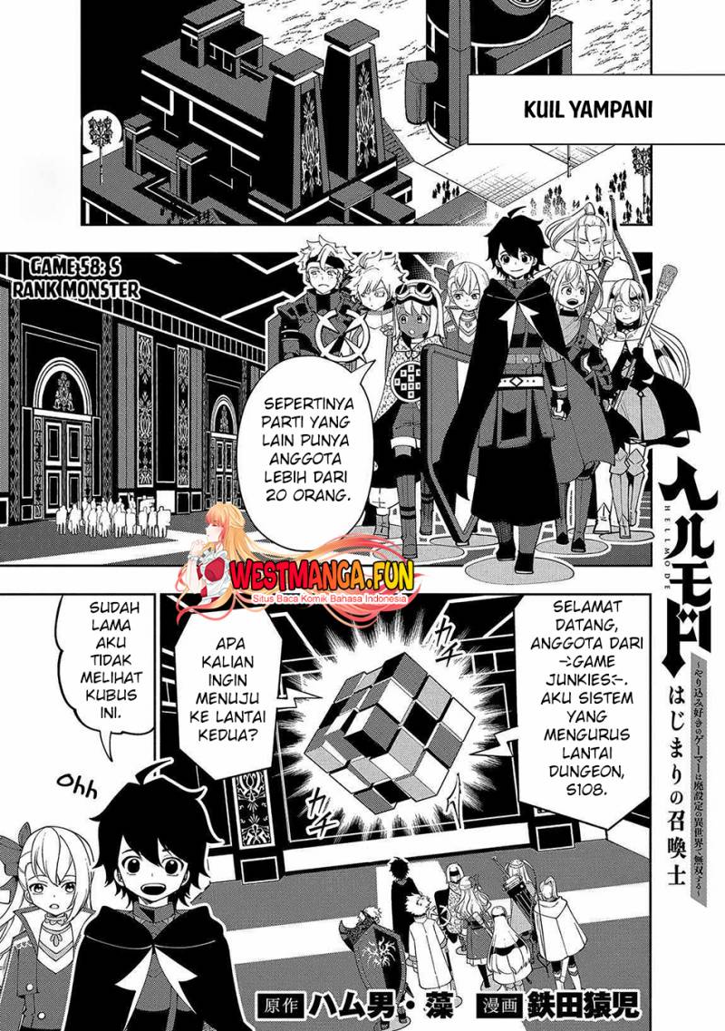 Hell Mode: Yarikomi Suki no Gamer wa Hai Settei no Isekai de Musou Suru Chap 58 - Next Chap 59