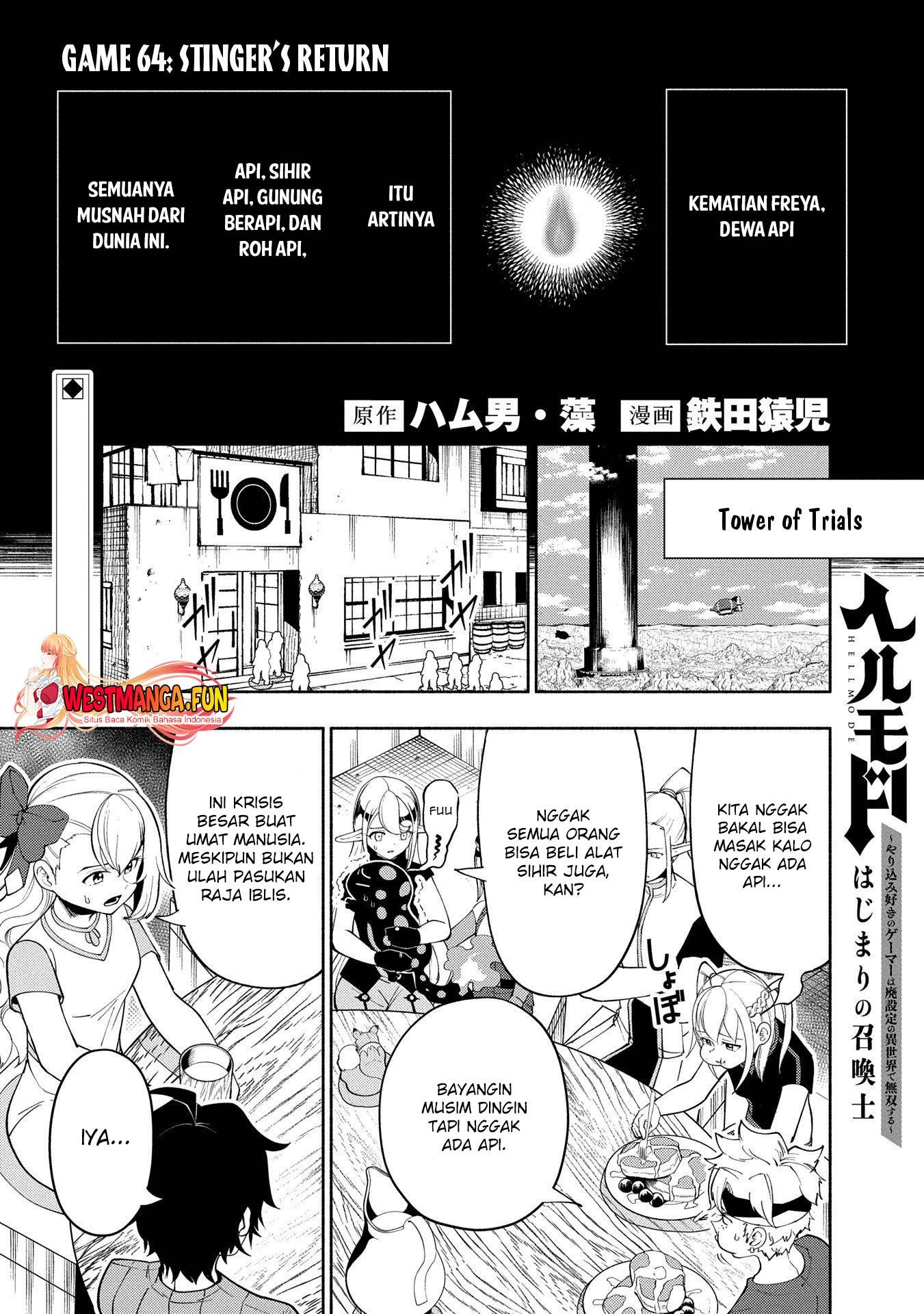 Hell Mode: Yarikomi Suki no Gamer wa Hai Settei no Isekai de Musou Suru Chap 64 - Next Chap 65