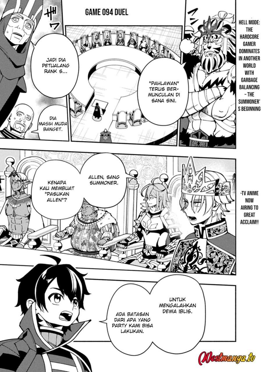 Hell Mode: Yarikomi Suki no Gamer wa Hai Settei no Isekai de Musou Suru Chap 94 - Next Chap 95