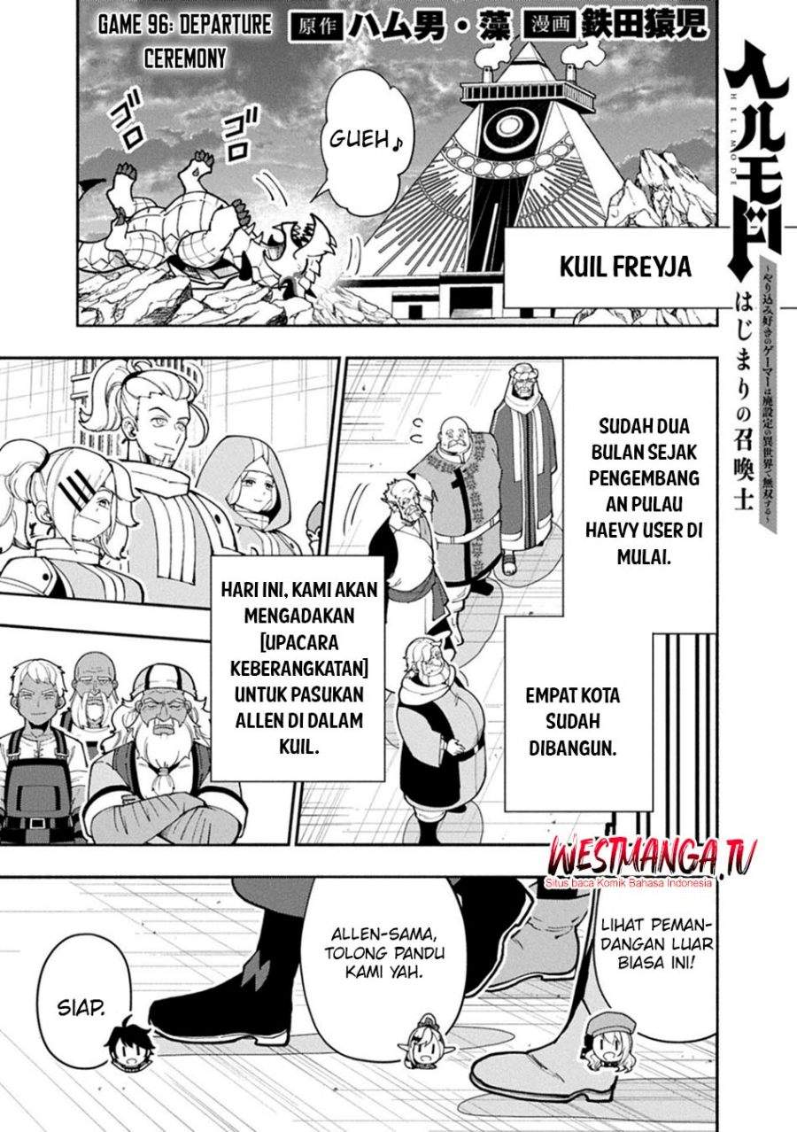 Hell Mode: Yarikomi Suki no Gamer wa Hai Settei no Isekai de Musou Suru Chap 96.1 - Next Chap 97.1