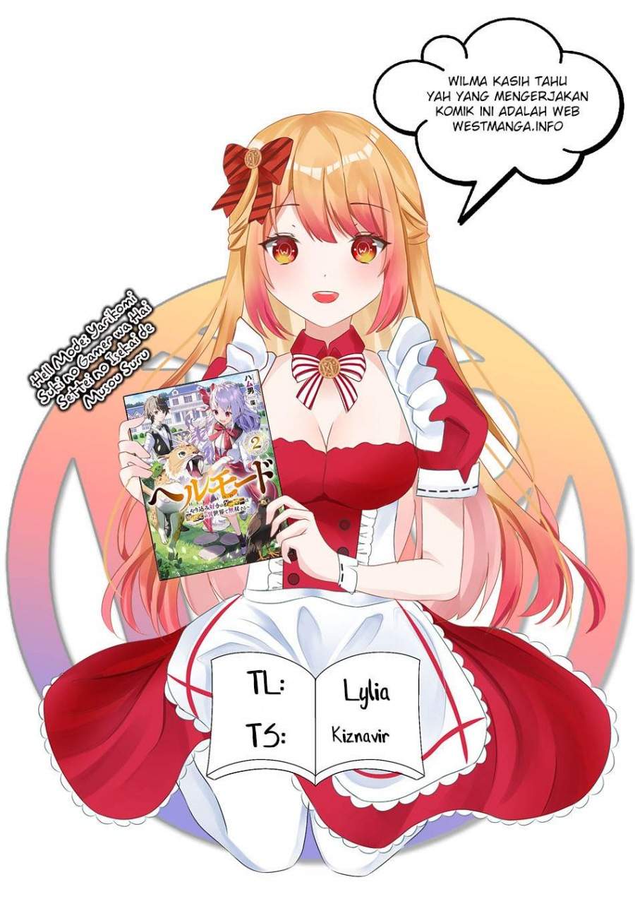 Hell Mode: Yarikomi Suki no Gamer wa Hai Settei no Isekai de Musou Suru Chap 13 - Next Chap 14