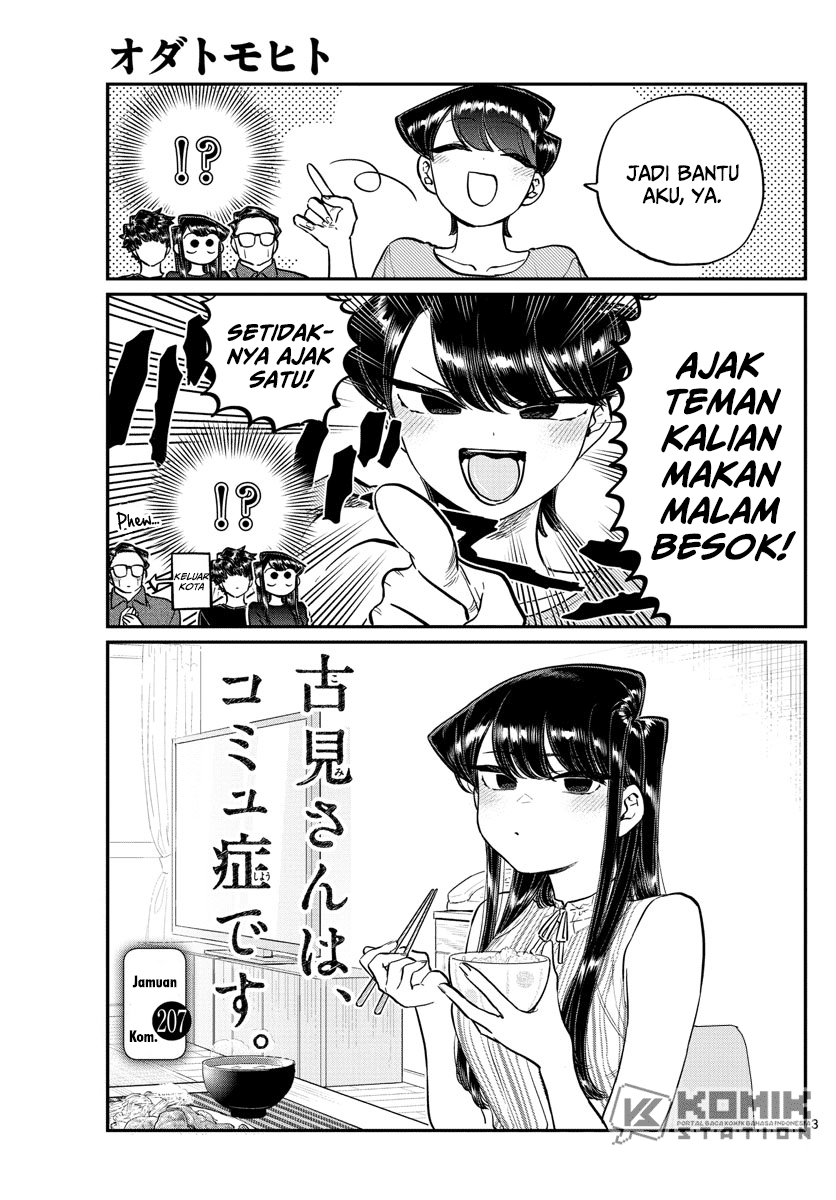Komi-san wa Komyushou Desu. Chap 207 - Next Chap 208