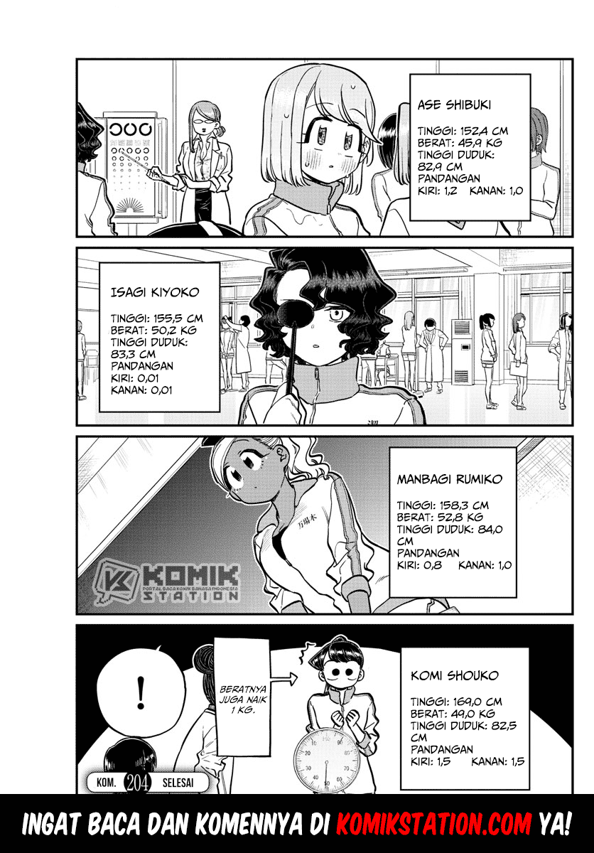 Komi-san wa Komyushou Desu. Chap 204 - Next Chap 205