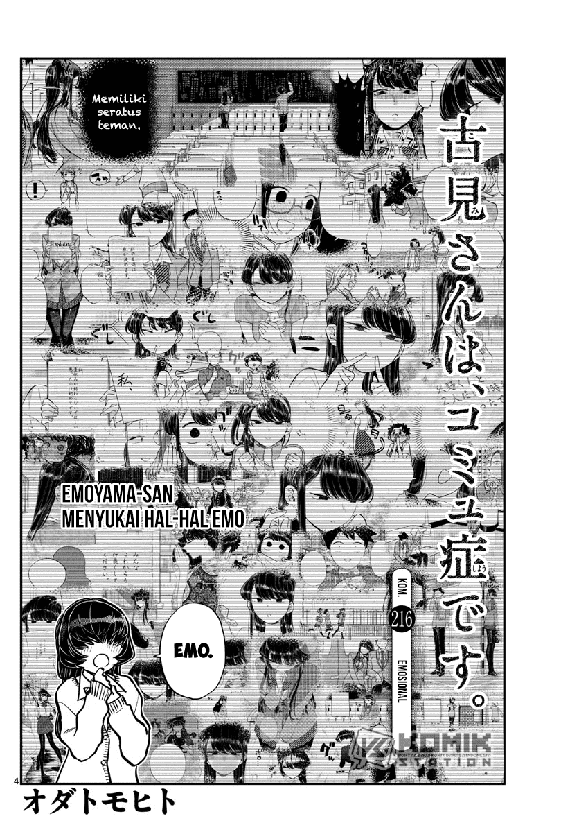 Komi-san wa Komyushou Desu. Chap 216 - Next Chap 217