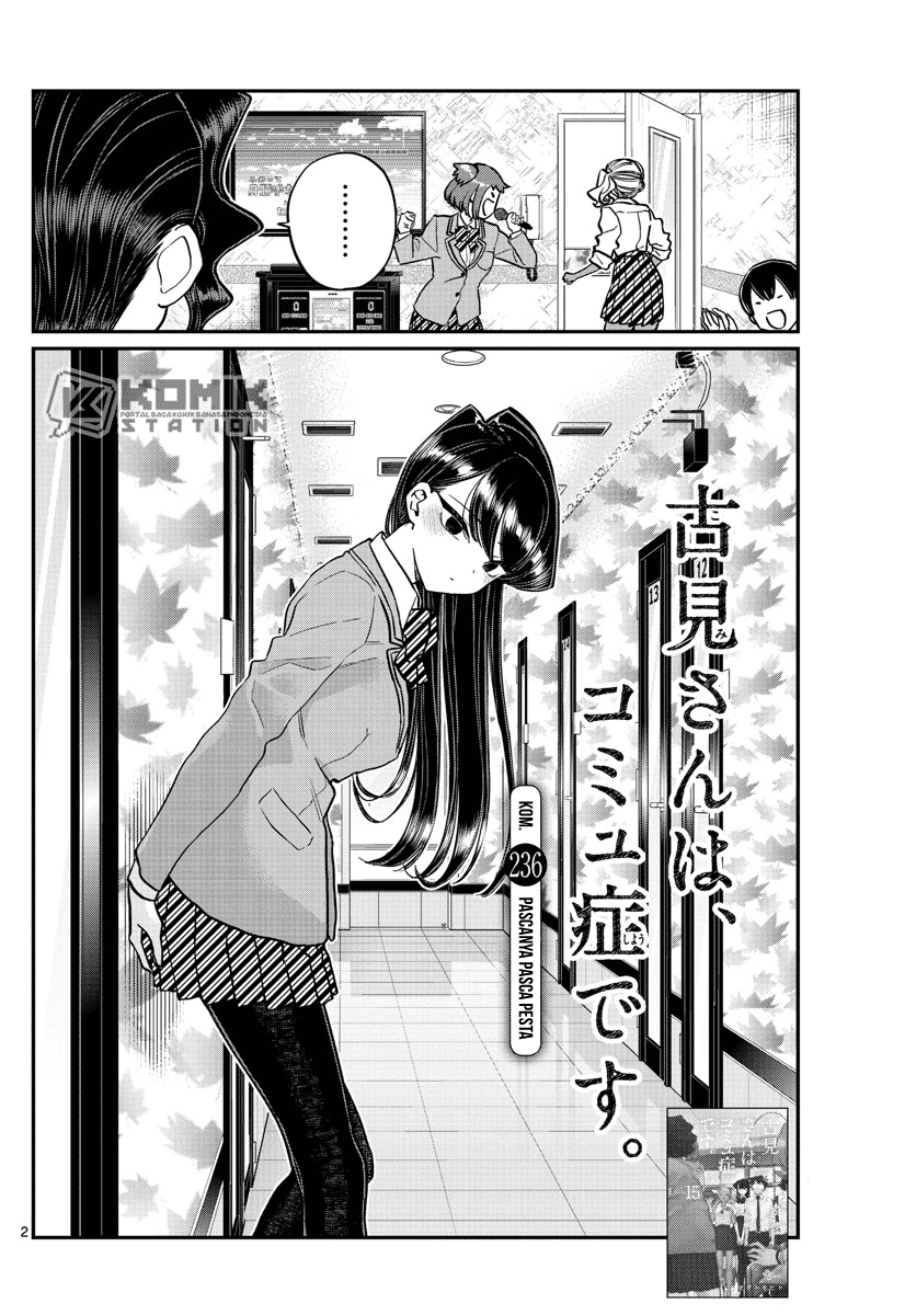 Komi-san wa Komyushou Desu. Chap 236 - Next Chap 237