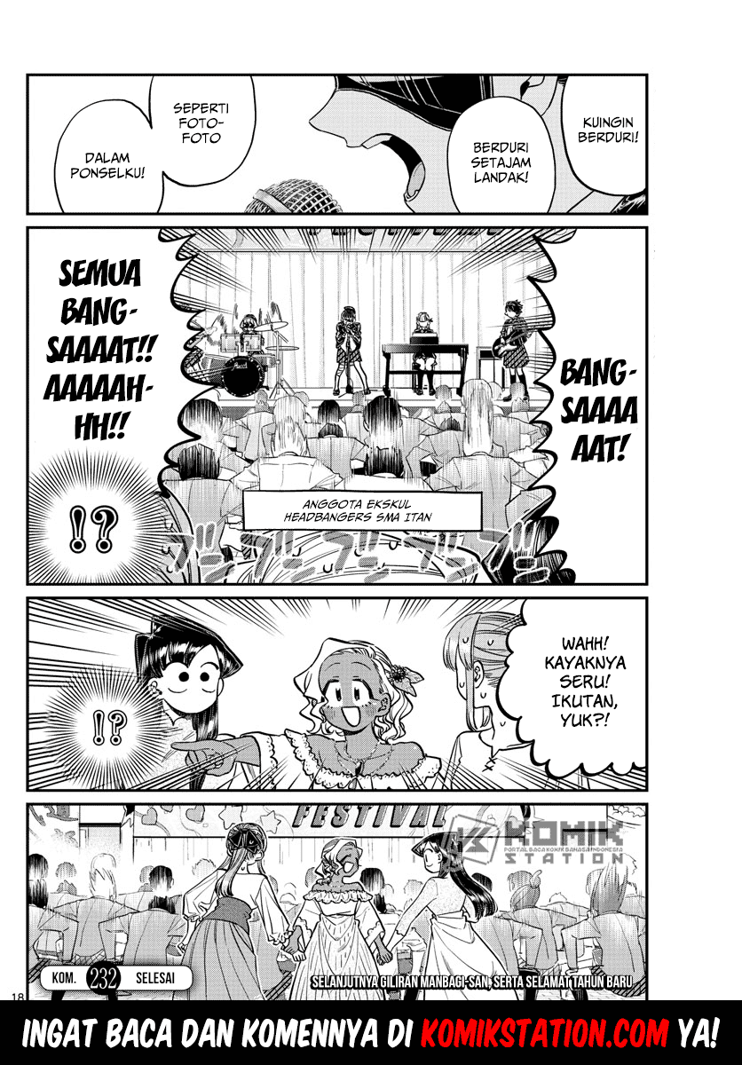 Komi-san wa Komyushou Desu. Chap 232 - Next Chap 233