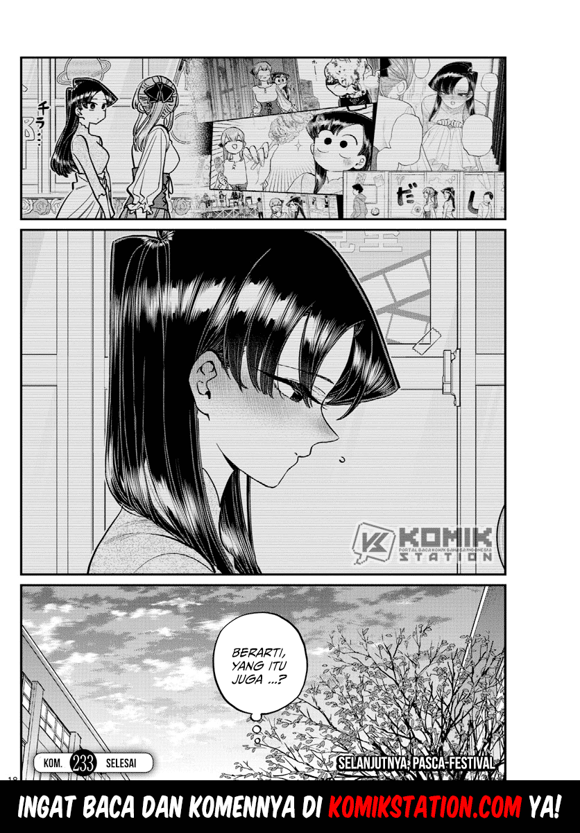 Komi-san wa Komyushou Desu. Chap 233 - Next Chap 234