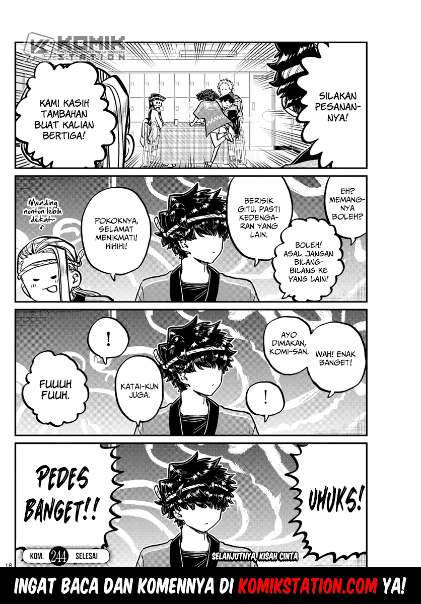 Komi-san wa Komyushou Desu. Chap 244 - Next Chap 245