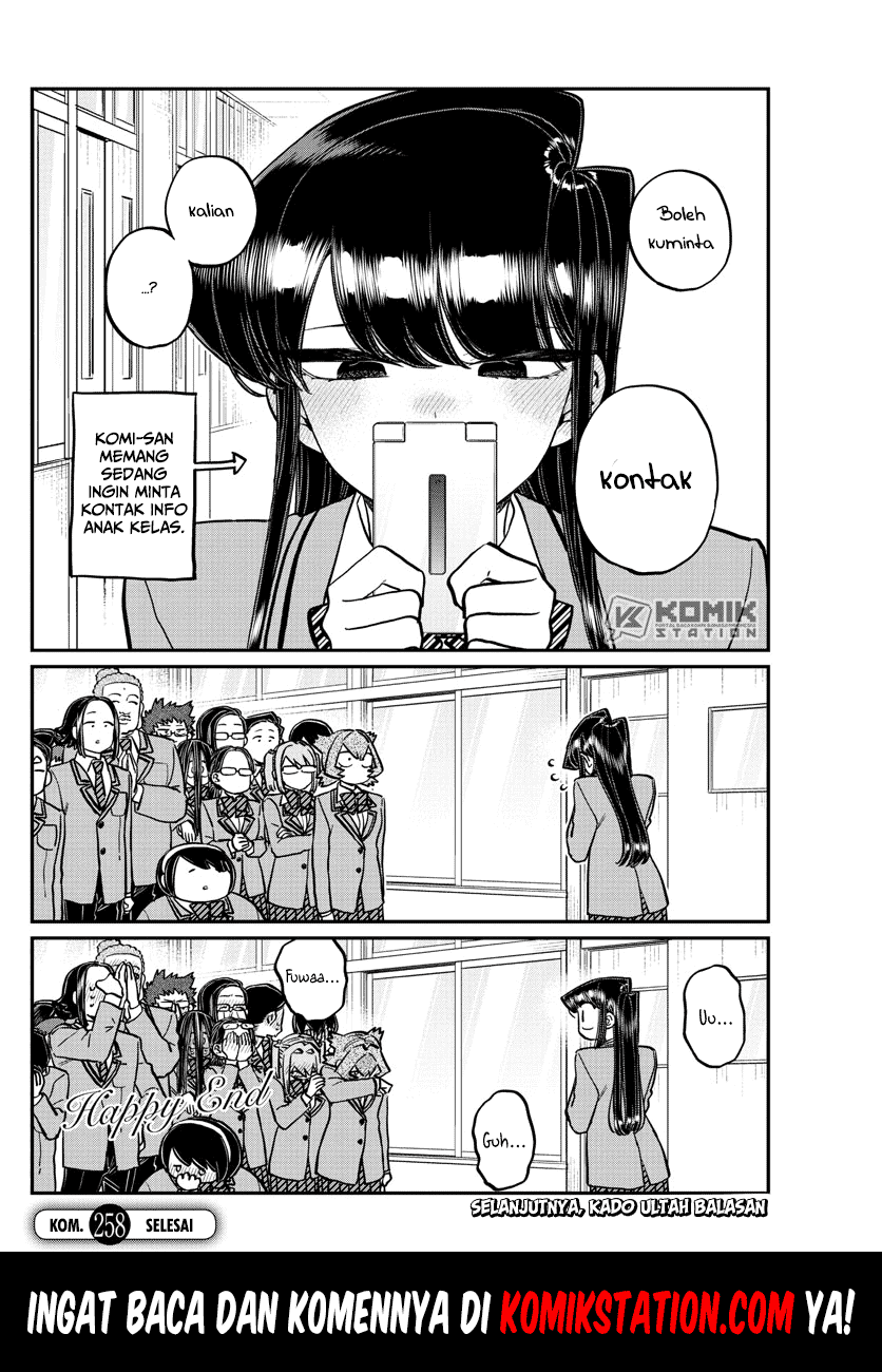 Komi-san wa Komyushou Desu. Chap 258 - Next Chap 259