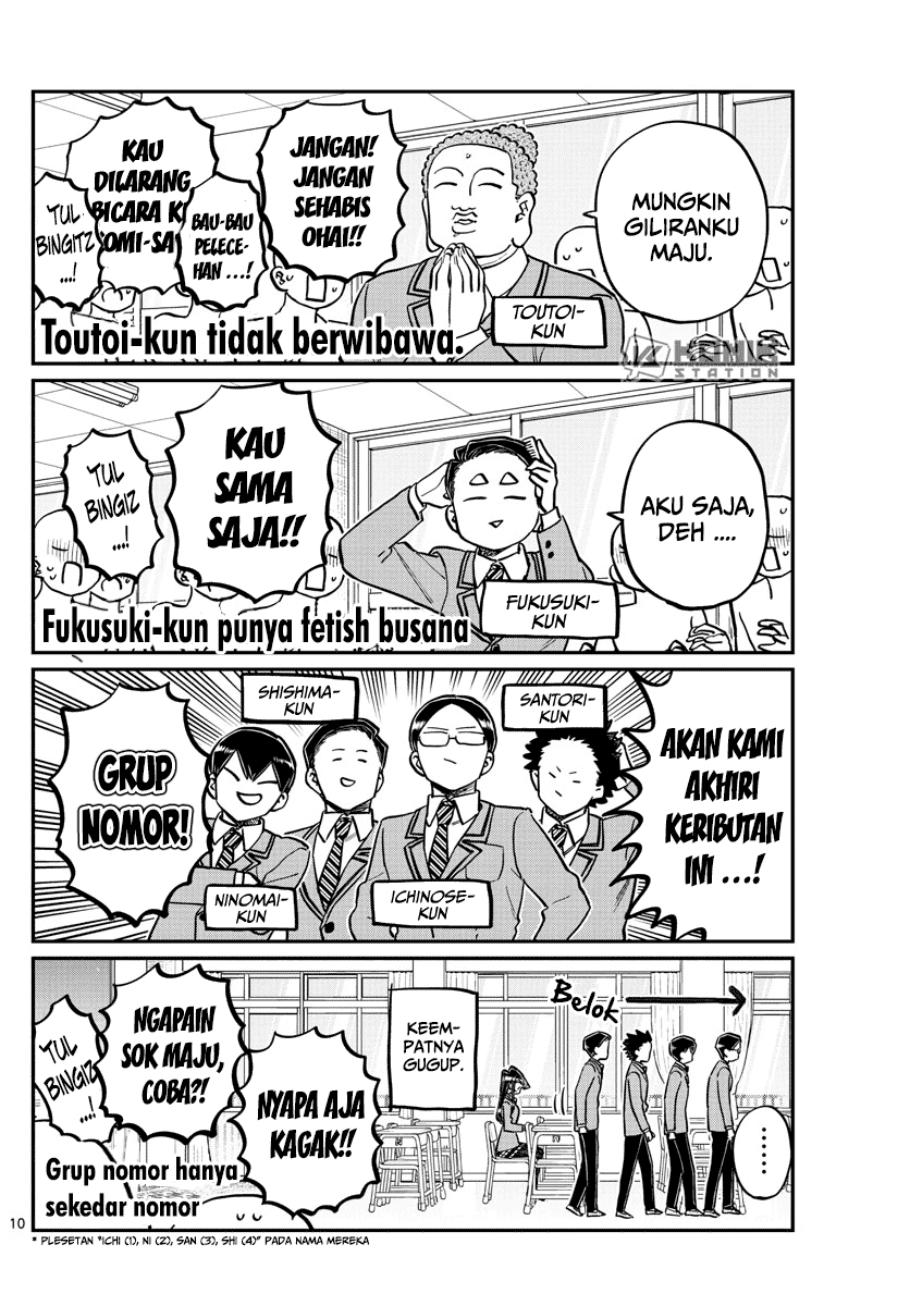 Komi-san wa Komyushou Desu. Chap 258 - Next Chap 259