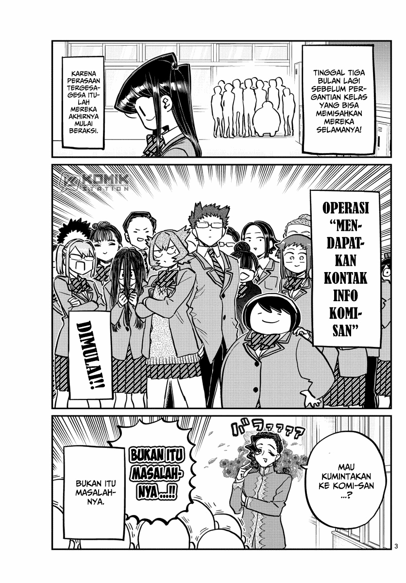Komi-san wa Komyushou Desu. Chap 258 - Next Chap 259