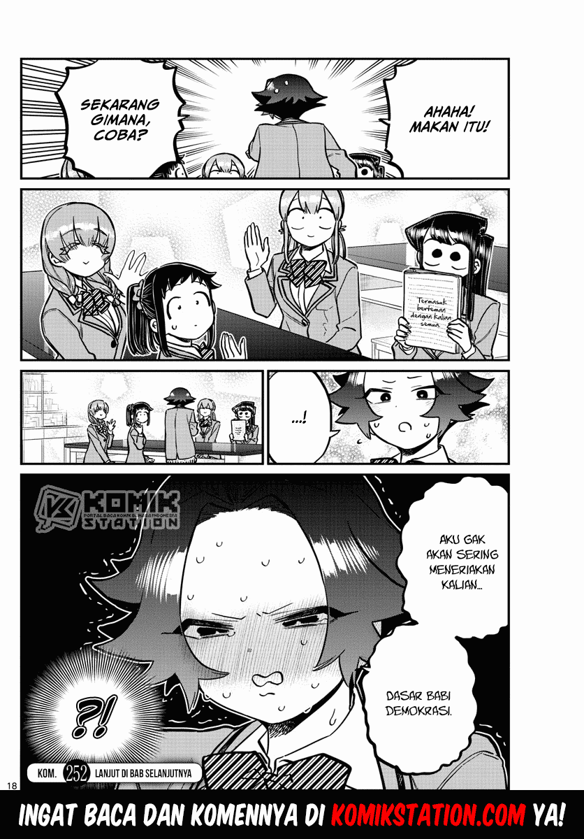 Komi-san wa Komyushou Desu. Chap 252 - Next Chap 253