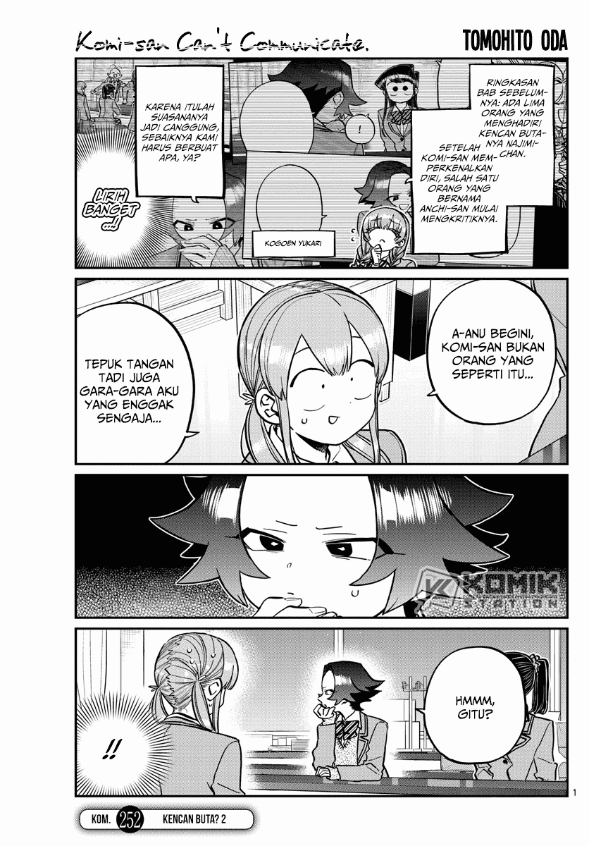 Komi-san wa Komyushou Desu. Chap 252 - Next Chap 253