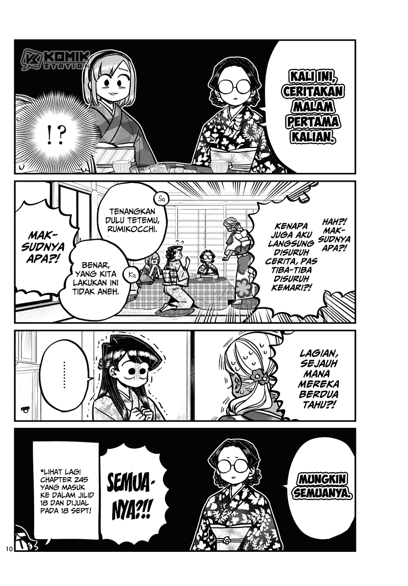 Komi-san wa Komyushou Desu. Chap 265 - Next Chap 266