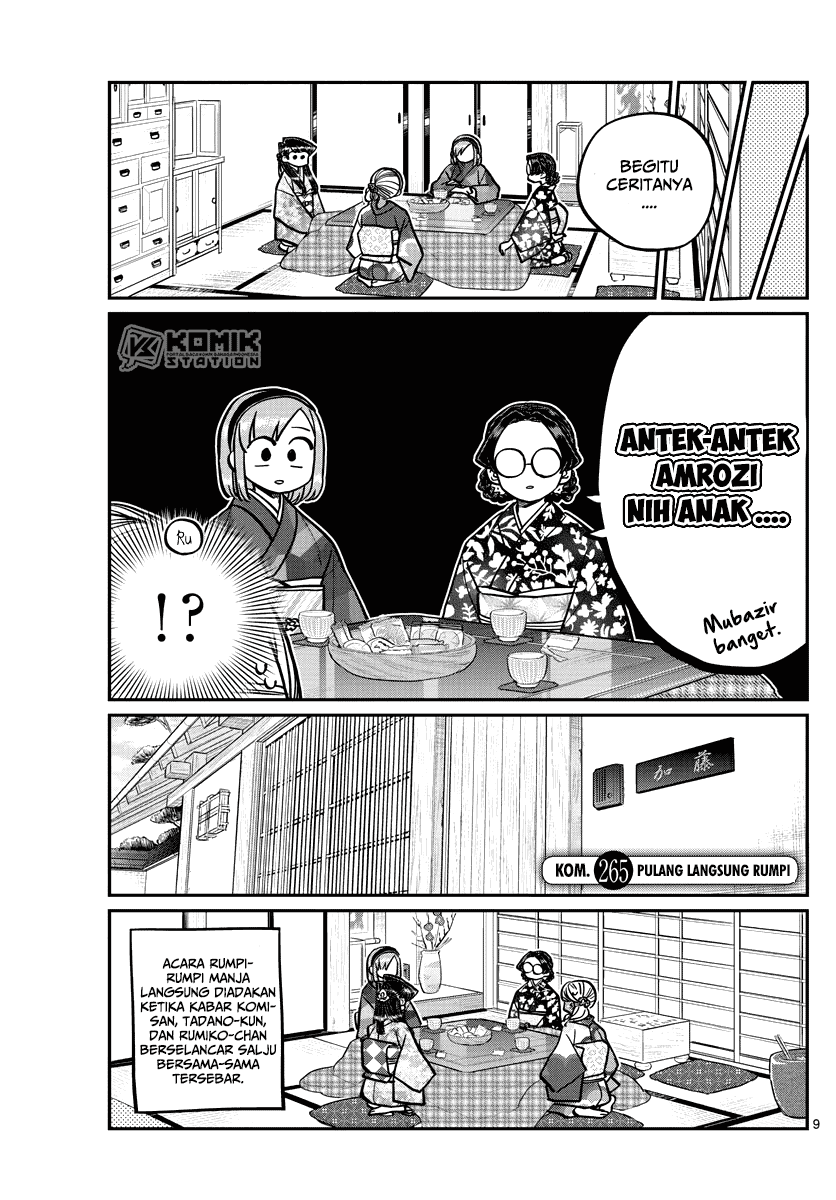 Komi-san wa Komyushou Desu. Chap 265 - Next Chap 266
