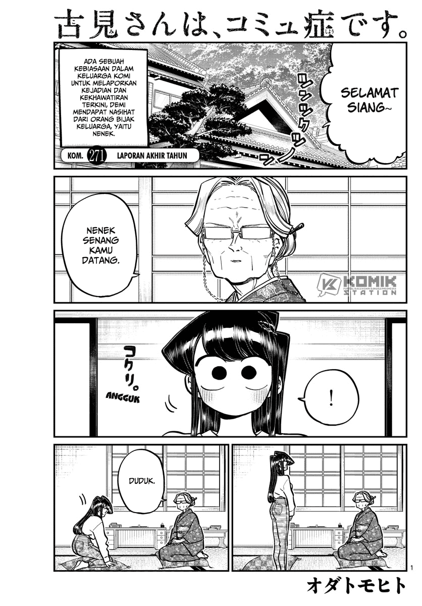 Komi-san wa Komyushou Desu. Chap 271 - Next Chap 272