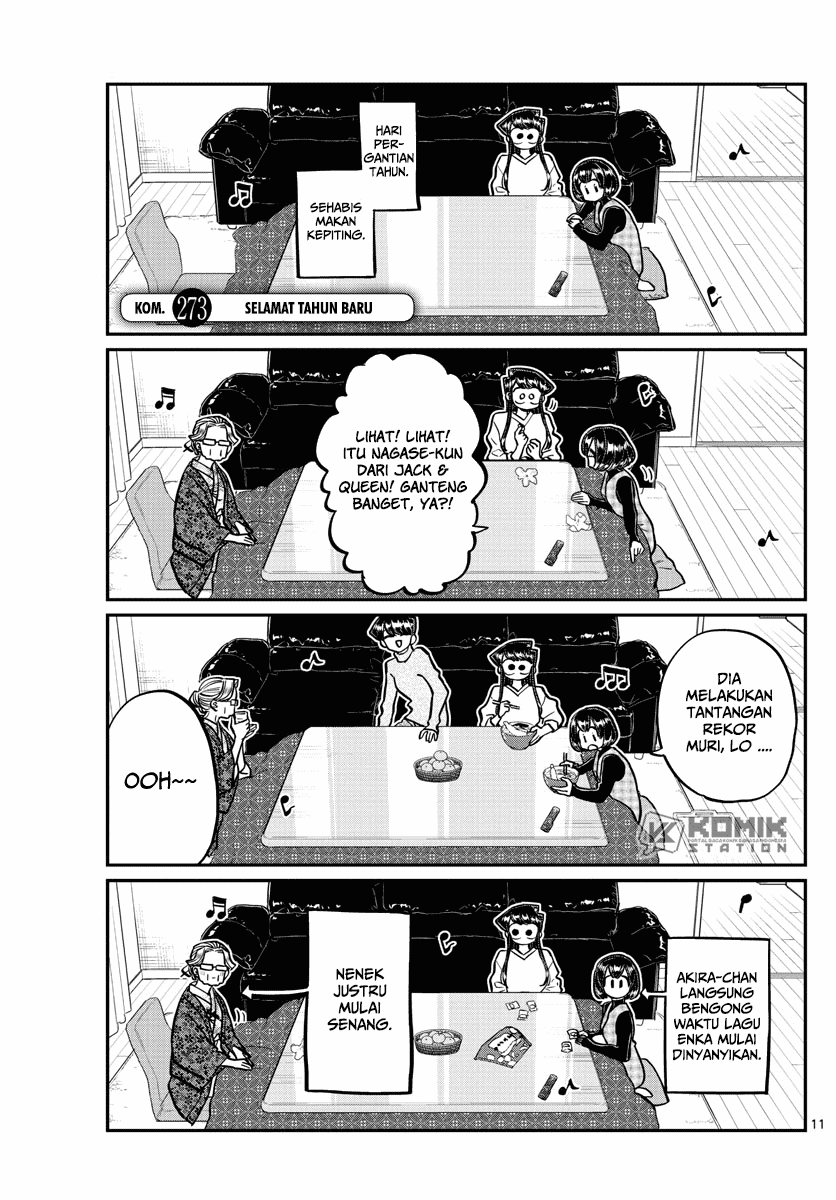 Komi-san wa Komyushou Desu. Chap 273 - Next Chap 274