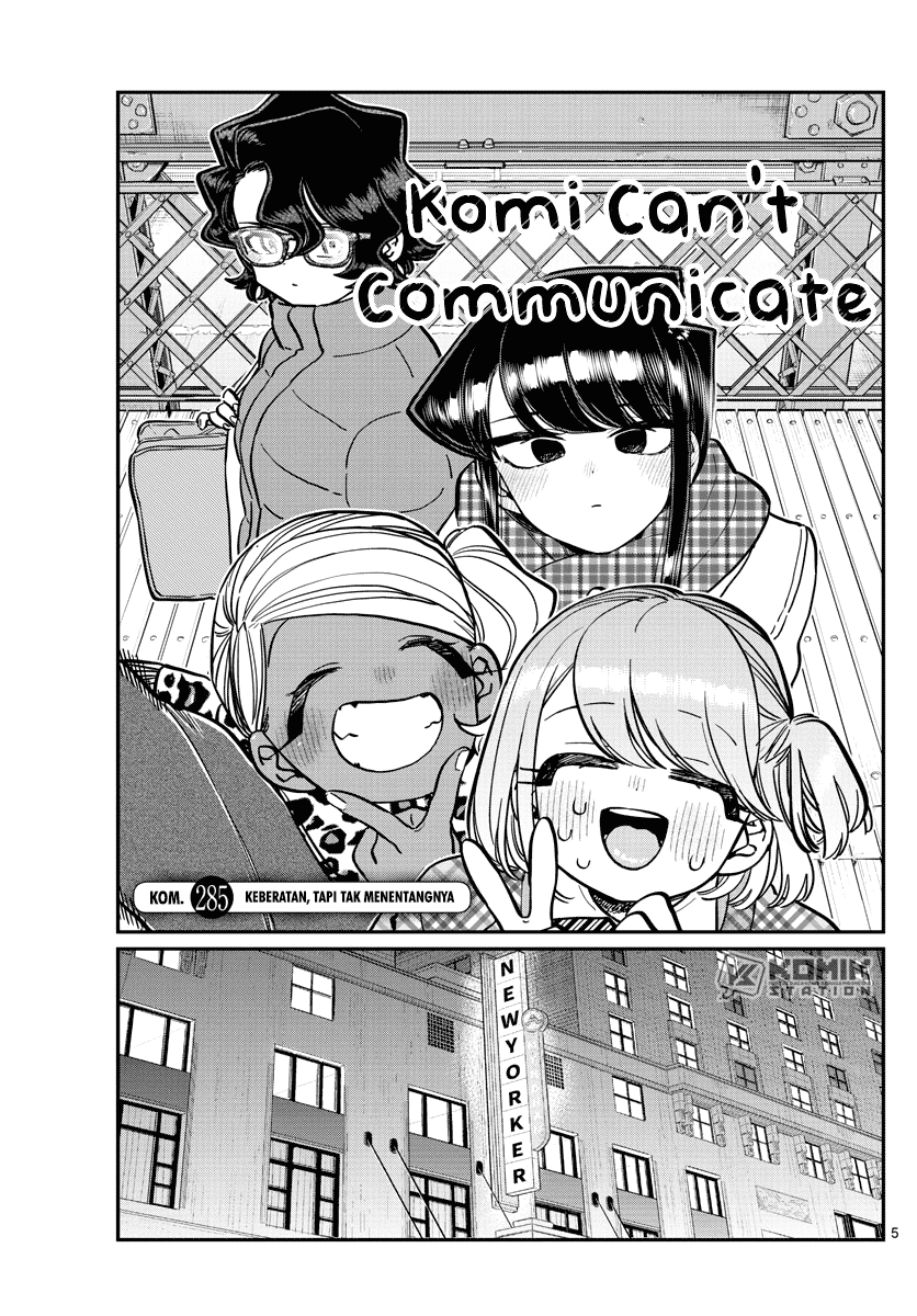 Komi-san wa Komyushou Desu. Chap 285 - Next Chap 286