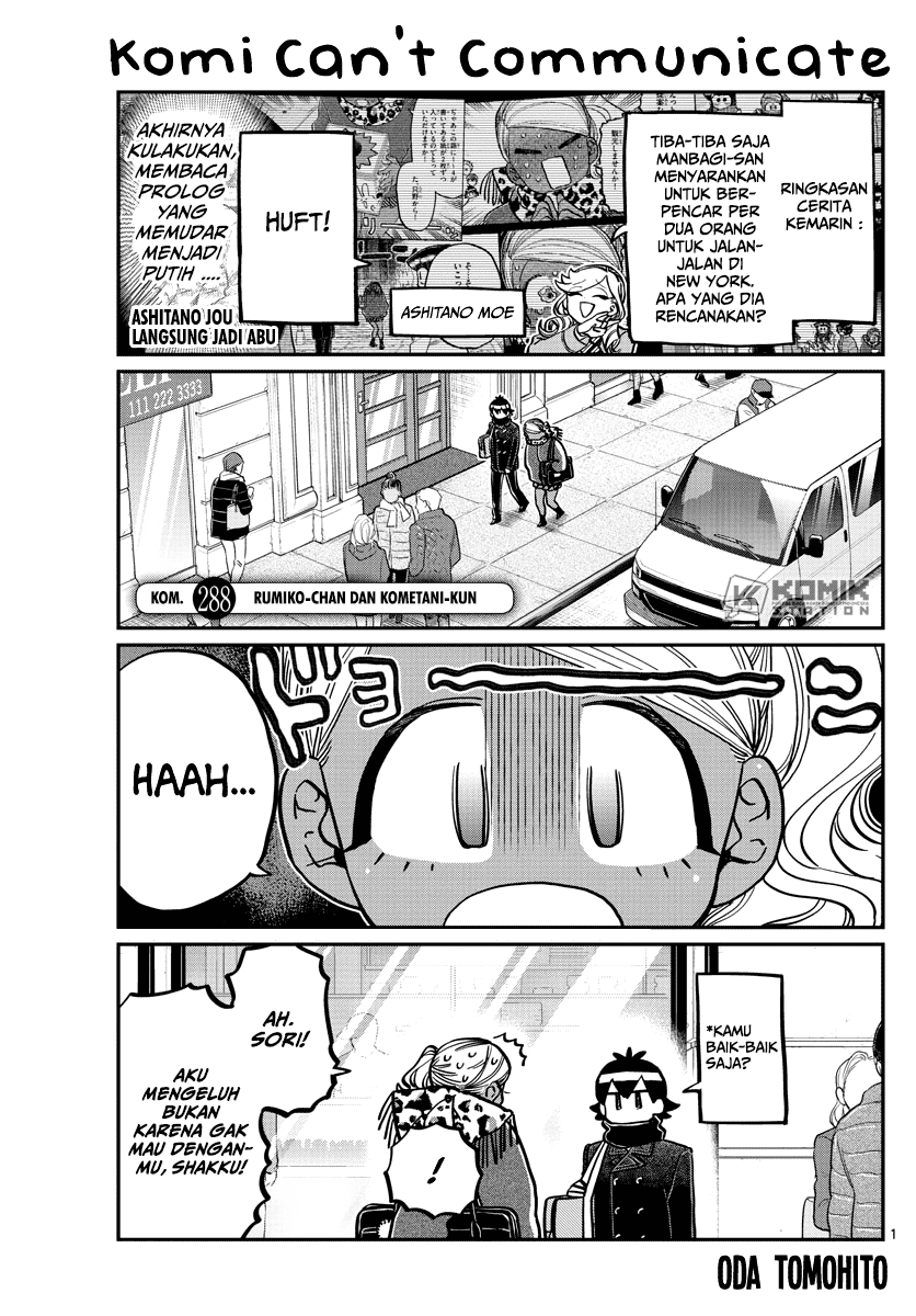 Komi-san wa Komyushou Desu. Chap 288 - Next Chap 289
