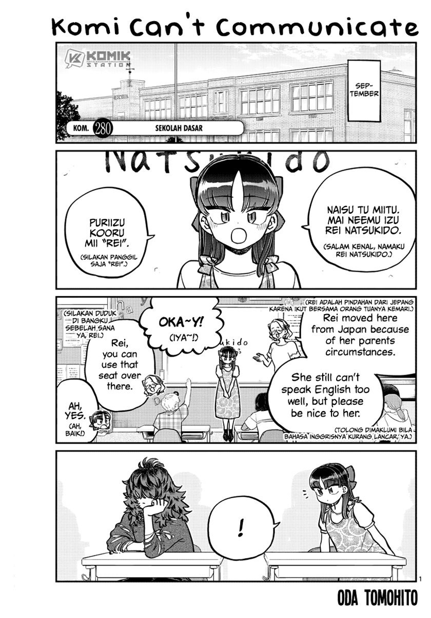 Komi-san wa Komyushou Desu. Chap 280 - Next Chap 281