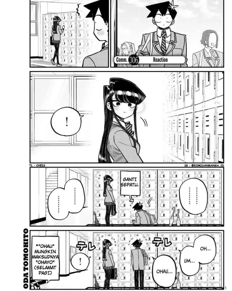 Komi-san wa Komyushou Desu. Chap 306 - Next Chap 307